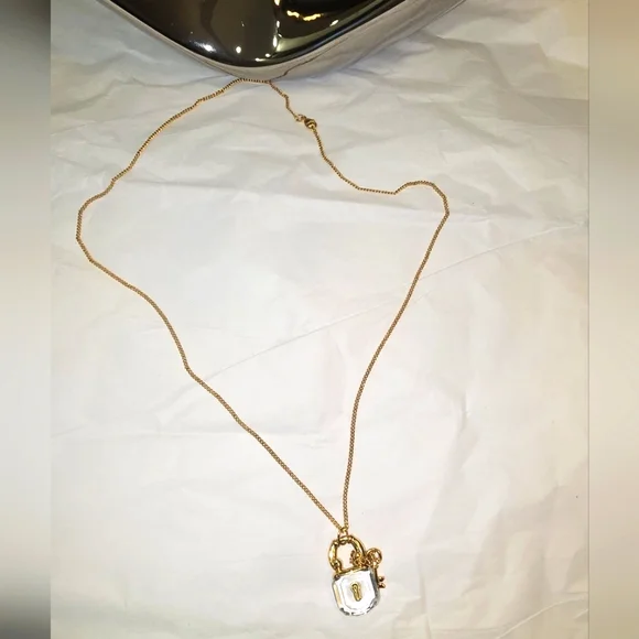 SWAROVSKI Crystal Memories Accessories padlock motif Gold - Picture 2 of 5